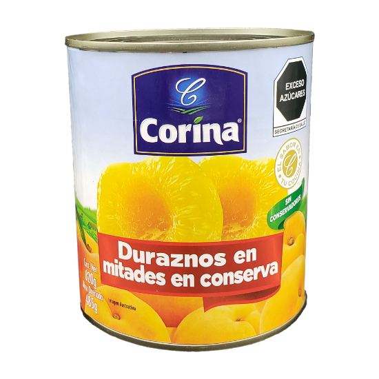 Imagen de DURAZNO EN MITADES CORINA 820G