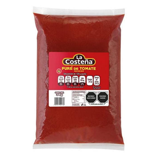 Imagen de PURE TOMATE BOLSA COSTEÑA 3KG