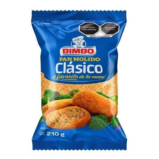 Imagen de PAN MOLIDO CLASICO BIMBO 210G