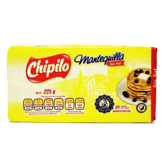 Imagen de MANTEQUILLA CHIPILO 225G