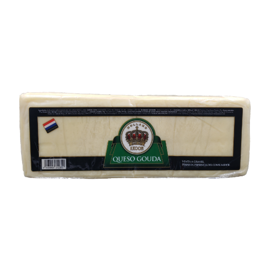 Imagen de QUESO GOUDA HOLANDES KROON KG X PZ