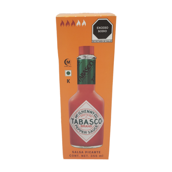 Imagen de TABASCO ROJA 355ML