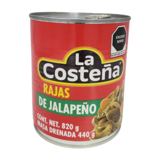 Imagen de CHILES RAJAS COSTEÑA 800G