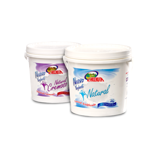 Imagen de YOGHURT NATURAL CREMOSO CHILCHOTA 4KG