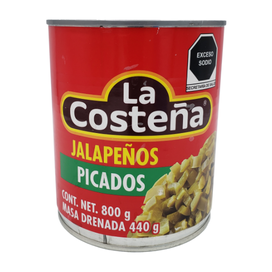 Imagen de CHILES PICADOS COSTEÑA 800G