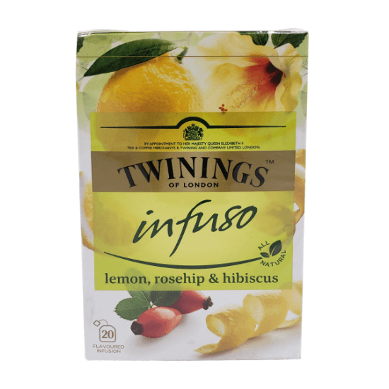 Imagen de TE INFUSION LIMON ROSA Y JAMAICA TWININGS 40G