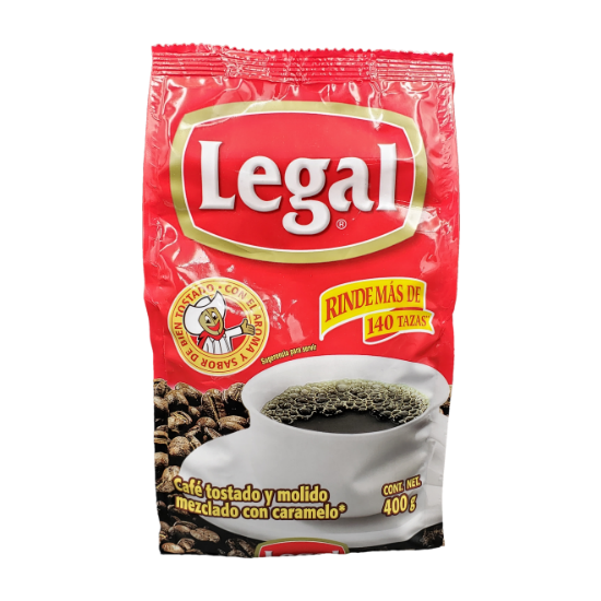 Imagen de CAFE DE GRANO LEGAL 400G