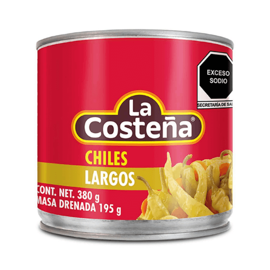 Imagen de CHILES LARGOS COSTEÑA 380G