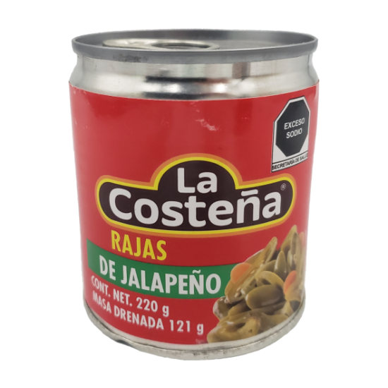 Imagen de CHILES RAJAS COSTEÑA 220G