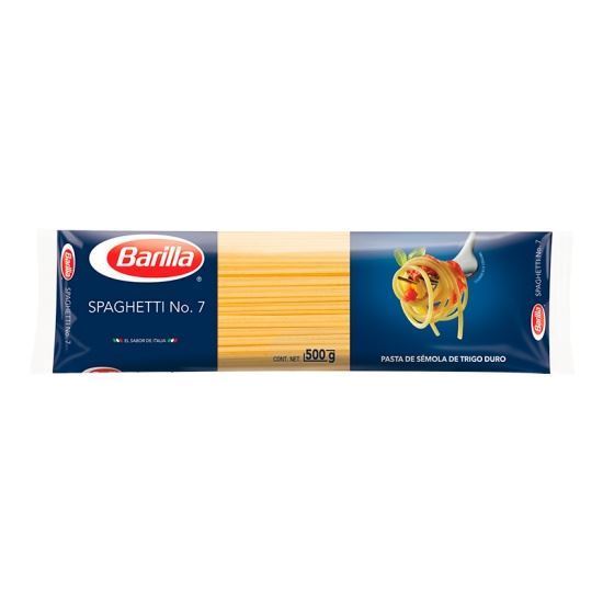 Imagen de SPAGHETTI NO.7 BARILLA 500G