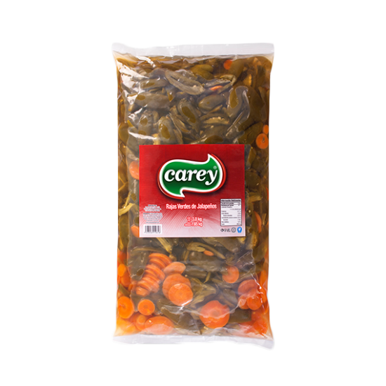 Imagen de CHILES RAJAS CAREY 3KG BOLSA