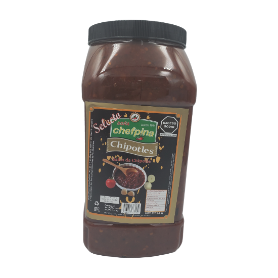 Imagen de SALSA DE CHIPOTLE VITROLERO CHEFPINA 3.6KG