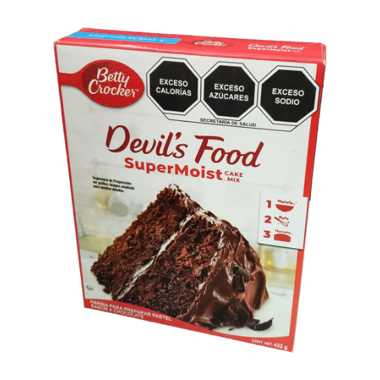 Imagen de HARINA BETTY CROCKER DEVILS CHOCOLATE 375G