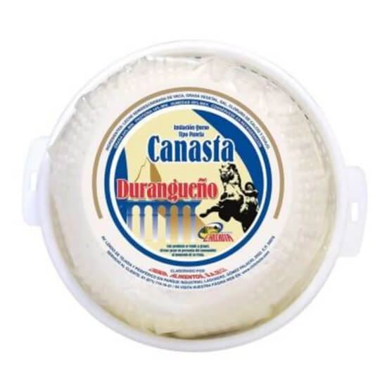 Imagen de QUESO CANASTO DURANGUEÑO X KG