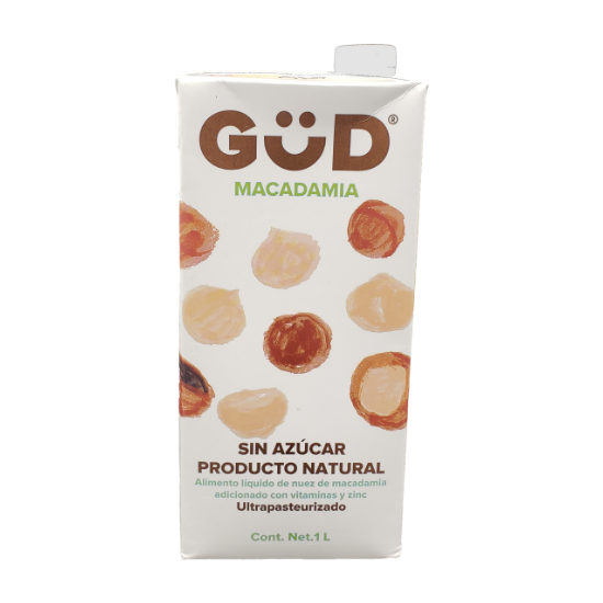 Imagen de ALIMENTO LIQUIDO MACADAMIA S/AZUCAR 1LT