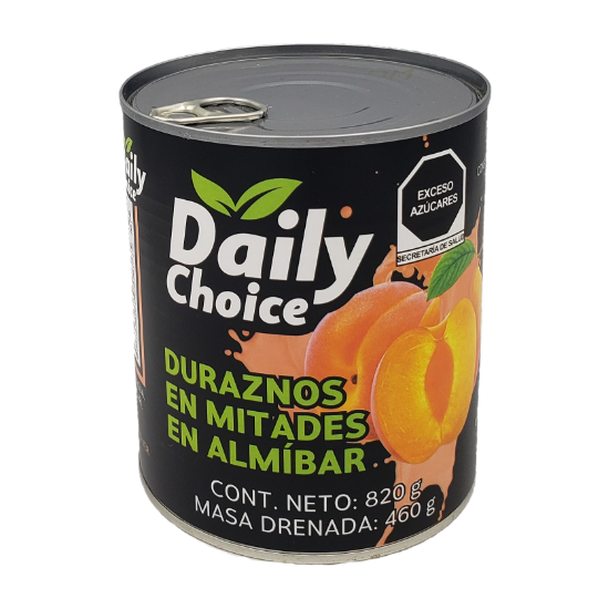 Imagen de DURAZNO EN MITADES DAILY CHOICE 820G